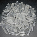 YATOJUZI 1LB Clear Quartz Crystal Points Bulk Natural Irregular Polished Stones Wands Gemstones Wholesale Reiki Energy Balancing Chakra Crystals Stone for DIY Handmade Meditation Divination 0.4"-1.2" - color: 0.39"-1.18”, size: 1lb