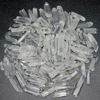 YATOJUZI 1LB Clear Quartz Crystal Points Bulk Natural Irregular Polished Stones Wands Gemstones Wholesale Reiki Energy Balancing Chakra Crystals Stone for DIY Handmade Meditation Divination 0.4"-1.2" - color: 0.39"-1.18”, size: 1lb