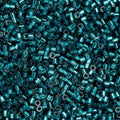 John Bead 25g Cylin Beads Blue Zircon Silver Lined 11/0 Glass Cylindrical Seed Beads for Jewelry Bracelets Necklaces Earrings Making Embroidery - color: Blue Zircon Silver Lined
