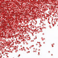 Transparent Red with Silver Lined Beads Size 12/0 Crafts Glass Seed Beads 2mm for Jewelry Making (Total About 100g About 11000pcs) - color: Transparent Red with Silver Lined, size: 2mm