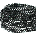 45PCS 8mm Natural Black Obsidian Gemstone Round Loose Beads Crystal Energy Stone Healing Power for DIY Jewelry Making 1 Strand 15" - color: Black Obsidian, size: 8mm