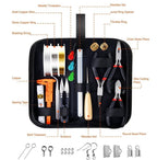 EatingBiting Jewelry Making Supplies Kit with Jewelry Wires and Jewelry Findings Starter Beading Making and Repair Tools Kit