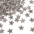 Fashewelry 100Pcs Antique Silver Starfish Animal Spacer Beads Tibetan Metal Ocean Sea Life Charm Beads 13.5x13.5mm for Jewelry Making - color: Antique Silver Starfish-2