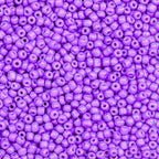 5000pcs Glass Seed Beads, 3mm 8/0 Small Individual Color Seed Beads Mini Pony Bulk for DIY Bracelet Necklaces Wrist Jewelry Making, Light Purple - color: Light Purple