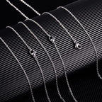 Wholesale 12 PCS Genuine Stainless Steel Fine Cable Chain Necklace Chains Bulk for Jewelry Making (26 Inch(2MM)) - color: Stainless Steel, size: 26 inch-0.079 inch