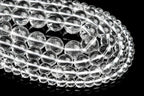 Zenkeeper 116 Pcs Clear Quartz Beads for Jewelry Making 6 MM Clear Quartz Gemstones Loose Stone Beads - color: Clear Quartz, size: 6MM, 116-120pcs