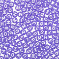 BEEFLYING 1480Pcs Transparent Acrylic Alphabet Beads Flat Round Disc Coin A-Z White Letter Beads Clear Spacer Beads Charms for DIY Friendship Bracelet Souvenir Jewelry Crafts Making(Lilac Color) - color: Lilac