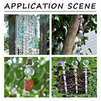 300PCs 4mm Round Clear Faceted Crystal Glass Beads for Jewelry and Crafts - color: Crystal Clear, size: 4mm/300pcs
