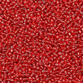 Seed Beads Red 200 Grams About 6500pcs, 3mm 8/0 Glass Craft for Making Earrings, Bracelets, Pendants, Waist Jewelry,DIY Handmade Seed Beads（Red Silver Lined ） - color: Red Silver Lined, size: 3mm
