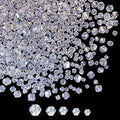 1700pcs Bicone Crystal Beads 2mm 3mm 4mm 5mm 6mm Crystal Glass Bulk Faceted Beads for Necklace Bracelet Earrings DIY Jewelry Crafts Making Supplies(Clear AB) - color: Clear AB, size: 2mm 3mm 4mm 5mm 6mm