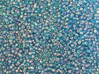 Seed Beads Size:11/0 50 gr / 1.76 oz (Turquoise Iridescent) - color: Turquoise Iridescent