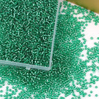 5100 Pcs Size 8/0 Glass Seed Beads, 3 mm Aqua Small Mini Spacer Loose Pony Beads for Jewelry Making and DIY Crafts - color: Aqua, size: Medium
