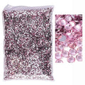 Blinginbox 5000pcs Flatback Rhinestones,Resin Non Hotfix Rhinestones Large Quantity Wholesale for Crafts DIY Creative Design,Clothes,Makeup,Nail Art (6mm=0.24",Lt.Pink) - color: Lt.Pink, size: 6mm=0.24"