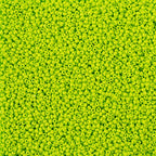 John Bead Czech Glass Seed Beads 11/0 Terra Intensive Light Green Matte, 23 Grams of DIY Jewelry Making Beads Preciosa (Jablonex) - color: Light Green Matte