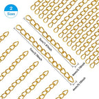 100Pcs Necklace Chain Extender for Jewelry Making,Stainless Steel Bracelets Extender Bracelet Chain Extenders Chains Extensions Tails for Necklaces Bracelet,Anklets,Jewelry Making Supplies(Gold) - color: 100pcs Gold