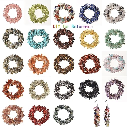 5-8mm 34 inches Natural Crystal Mahogany Obsidian Stone Beads for Jewelry Making Tumbled Drilled Irregular Gravel Gemstones Chips Stone Beads by Strand - color: Mahogany Obsidian