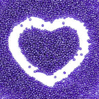 2mm Glass Seed Beads Bulk, Metallic Blue 12/0 Tiny Round Seed Bead, Small Mini Pony Craft Beads for Bracelet Necklace Wrist Jewelry Making Beading Weaving DIY Crafts Supplies - color: Metallic Blue