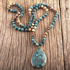 Zenkeeper 108 Pcs African Turquoise Beads for Jewelry Making 8 MM African Turquoise Gemstones Loose Stone Beads - color: African Turquoise, size: 8MM, 108pcs