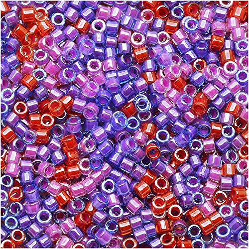 Miyuki Delica Luminous Seed Beads 11/0 - Luminous Mix 5 DB2065, 5 grams