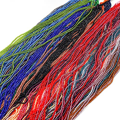 2mm Quartz Crystal Round Beads Faceted Glass Beads Loose Spacer Beads for DIY Bracelet Jewelry Making Supplies Accessories (White) - color: White